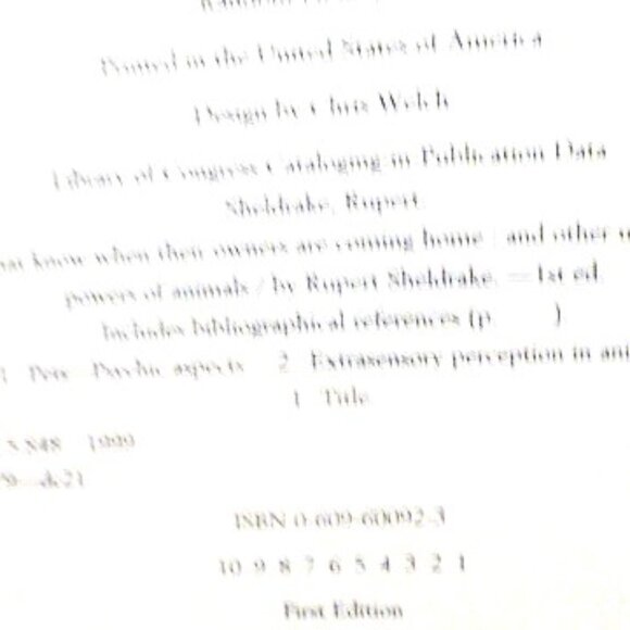 1st ED. 2009 DOGS That Know When Their OWNERS Are COMING Home Rupert Sheldrake - Picture 13 of 13